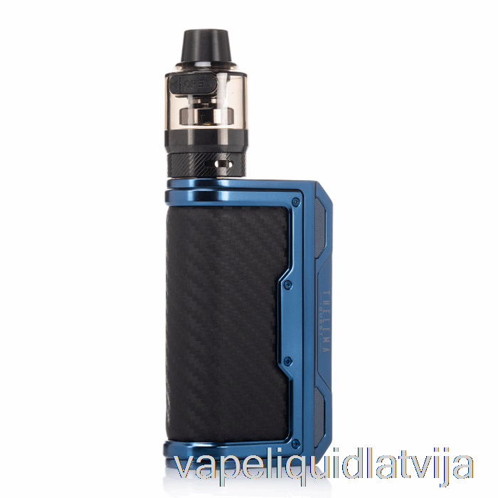 Pazaudēts Vape Thelema Quest 200w Starta Komplekts Zils / Oglekļa šķiedras Vape šķidrums